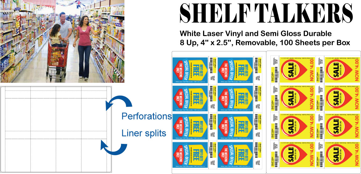 PressLabel.com Adhesive Label Paper