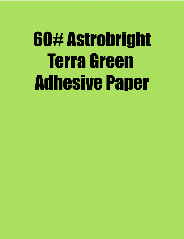 astrobright terra green 60 adhesive paper tac plus astrobright paper color chart
